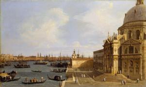 Картина Венеция Санта-Мария делла Салюте, Антонио Каналетто